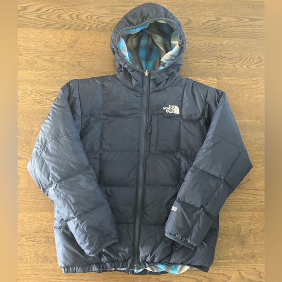 **SOLD**The North Face youth reversible puffy jacket size L age 14 - Picture 1 of 16